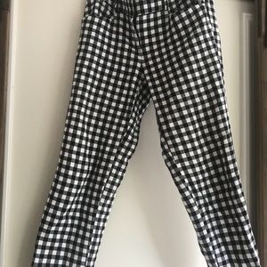 Ann Taylor Loft Marisa Fit gingham pants